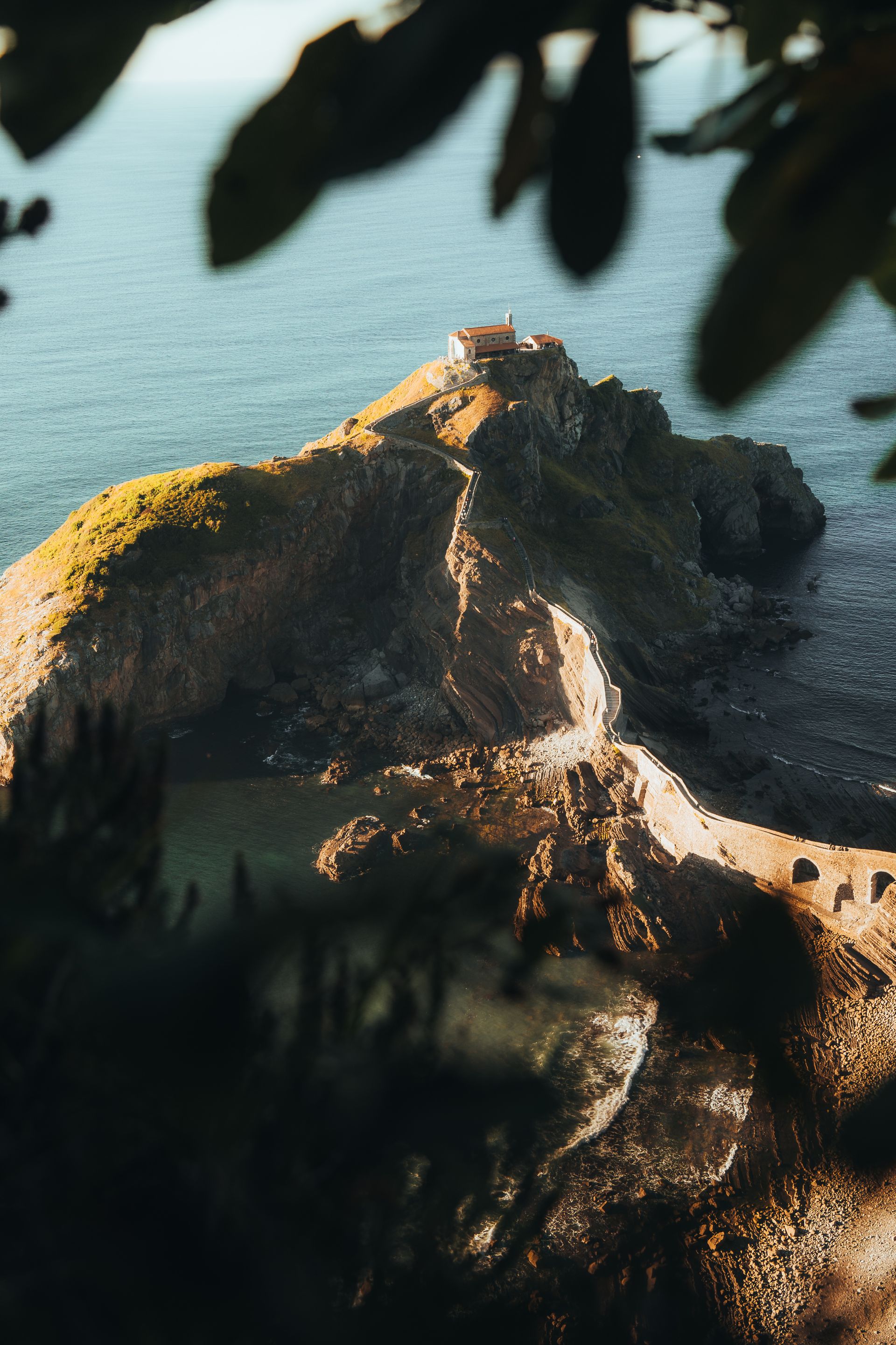 San Juan de Gaztelugatxe al atardecer
